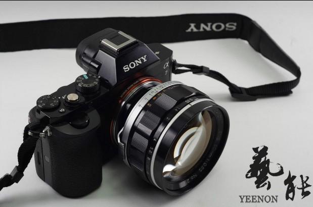 藝能Canon 50mm f0.95鏡頭- Sony NEX標準轉接環
